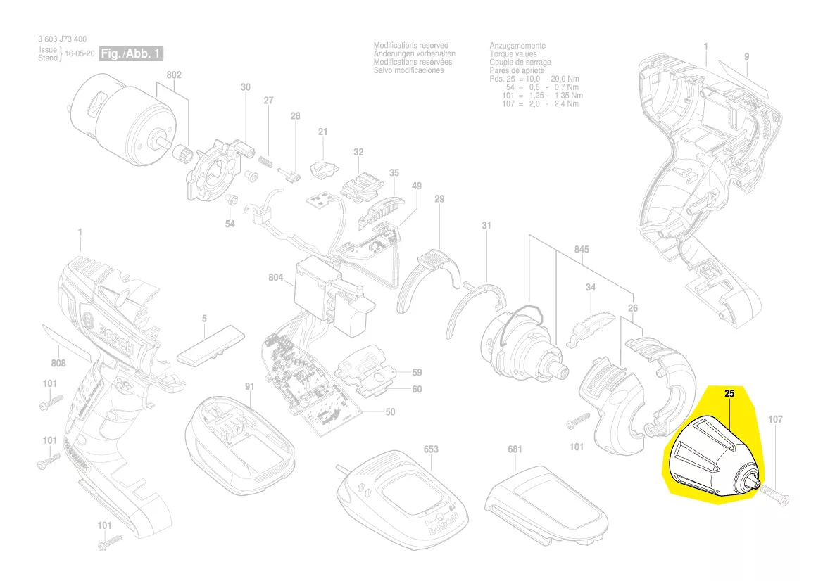 Bosch Bohrfutter 2 609 006 385